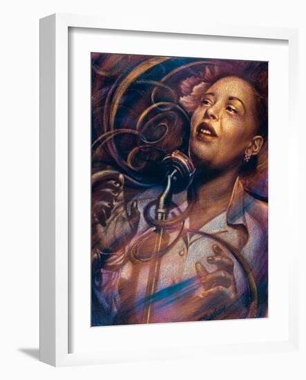 Billie Holiday: Lady Day-Shen-Framed Art Print