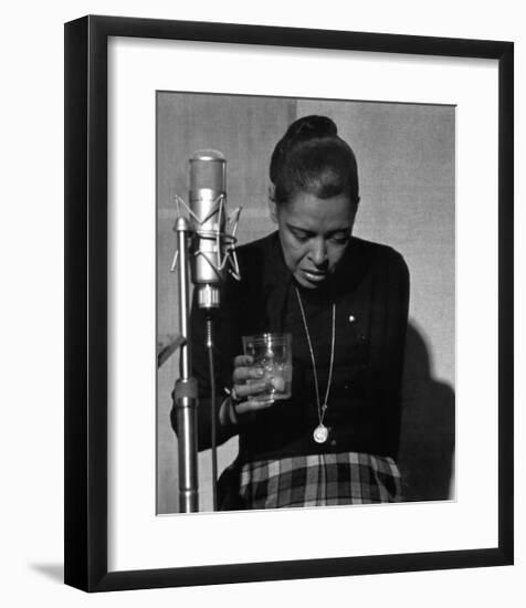 Billie Holiday, Last Recording Session-Milt Hinton-Framed Art Print