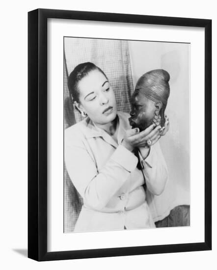 Billie Holiday, March 23, 1949-null-Framed Photo