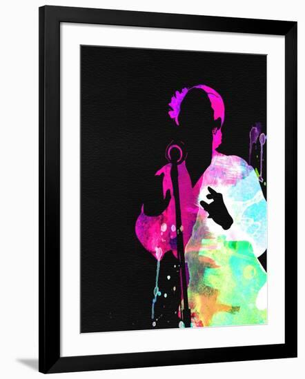 Billie Holiday Watercolor-Lana Feldman-Framed Art Print