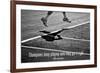 Billie Jean King Champions Quote Poster-null-Framed Photo