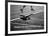 Billie Jean King Champions Quote Poster-null-Framed Photo