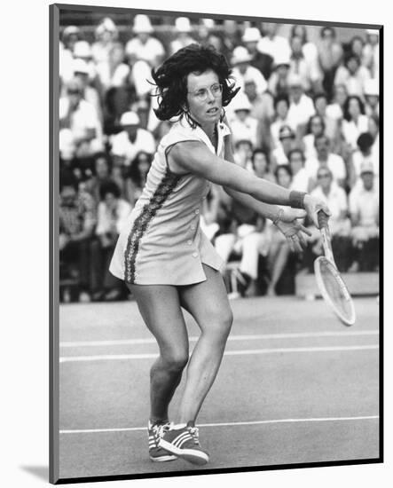 Billie Jean King-null-Mounted Photo