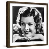 Billie Seward, American Actress, 1934-1935-null-Framed Photographic Print