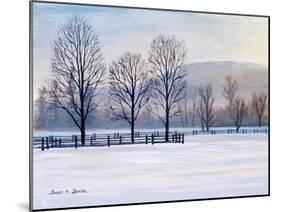 Billings Farm Morning-Bruce Dumas-Mounted Giclee Print