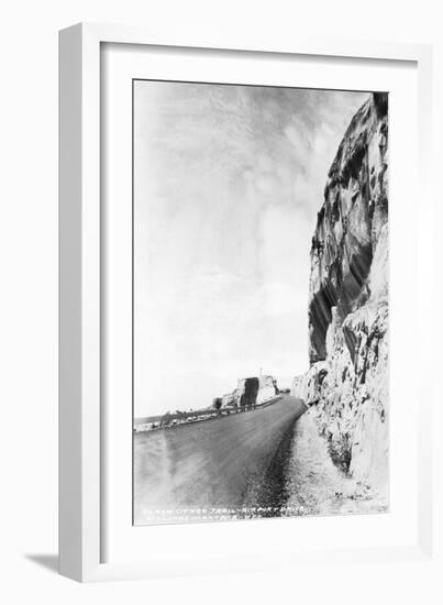 Billings, Montana - Black Otter Trail; Airport Drive-Lantern Press-Framed Art Print