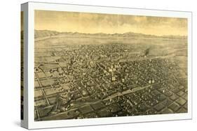 Billings, Montana. County-Seat of Yellowstone County, Circa 1904, USA, America-null-Stretched Canvas