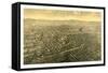 Billings, Montana. County-Seat of Yellowstone County, Circa 1904, USA, America-null-Framed Stretched Canvas