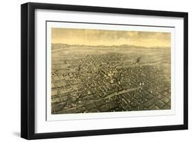 Billings, Montana. County-Seat of Yellowstone County, Circa 1904, USA, America-null-Framed Giclee Print