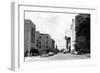 Billings, Montana - Northern View up Third Ave-Lantern Press-Framed Art Print