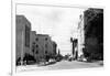 Billings, Montana - Northern View up Third Ave-Lantern Press-Framed Art Print