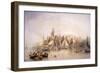 Billingsgate, First Day of Oysters, Early Morning, 1843-Edward Duncan-Framed Giclee Print