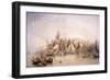 Billingsgate, First Day of Oysters, Early Morning, 1843-Edward Duncan-Framed Giclee Print