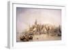 Billingsgate, First Day of Oysters, Early Morning, 1843-Edward Duncan-Framed Giclee Print