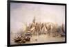 Billingsgate, First Day of Oysters, Early Morning, 1843-Edward Duncan-Framed Giclee Print