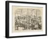 Billingsgate Fish Market the Fish Sold by Auction-William Mcconnell-Framed Art Print