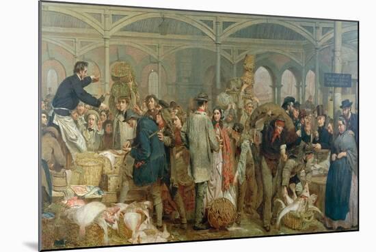 Billingsgate Fish Market-George Elgar Hicks-Mounted Giclee Print