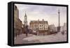 Billingsgate, London, 1888-John Crowther-Framed Stretched Canvas
