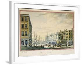 Billingsgate Market, London, 1799-William Capon-Framed Giclee Print
