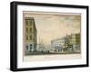 Billingsgate Market, London, 1799-William Capon-Framed Giclee Print