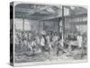 Billingsgate Market, London, 1849-Henry Vizetelly-Stretched Canvas