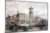 Billingsgate Wharf and Market, London, 1851-George Hawkins-Mounted Giclee Print