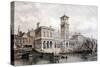 Billingsgate Wharf and Market, London, 1851-George Hawkins-Stretched Canvas