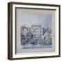 Billingsgate Wharf, London, C1790-Robert Clevely-Framed Giclee Print