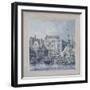 Billingsgate Wharf, London, C1790-Robert Clevely-Framed Giclee Print