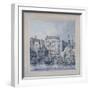 Billingsgate Wharf, London, C1790-Robert Clevely-Framed Giclee Print