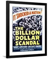 Billion Dollar Scandal - Movie Poster Reproduction-null-Framed Photo