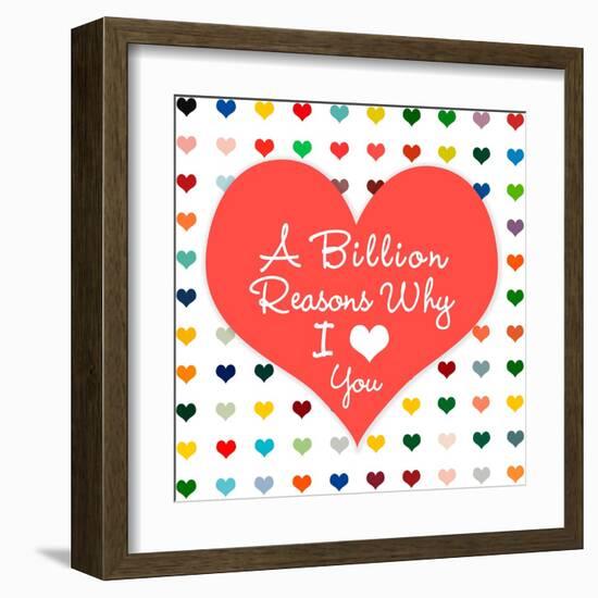 Billion Reasons-Shelley Lake-Framed Art Print