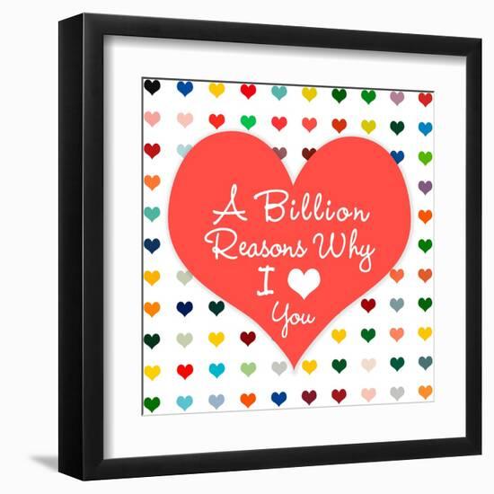 Billion Reasons-Shelley Lake-Framed Art Print