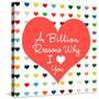 Billion Reasons-Shelley Lake-Stretched Canvas