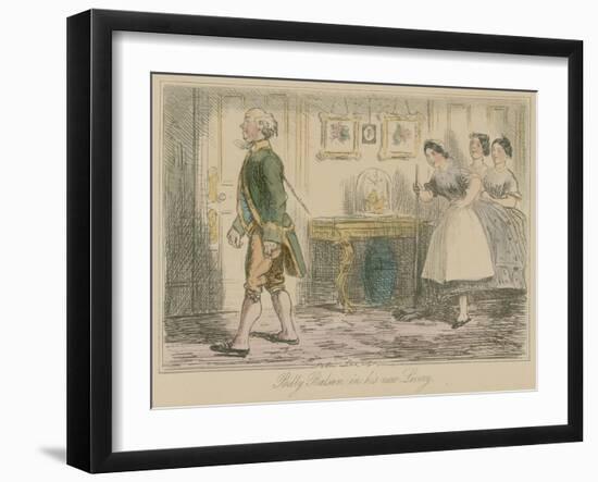 Billy Balsam in His New Livery-John Leech-Framed Giclee Print