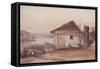 Billy Blue's Boat Shed, 19Th Century-Conrad Martens-Framed Stretched Canvas