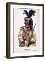 Billy-Bowlegs, a Seminole Chief, 1899-Thomas Loraine Mckenney-Framed Giclee Print