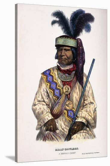 Billy-Bowlegs, a Seminole Chief, 1899-Thomas Loraine Mckenney-Stretched Canvas
