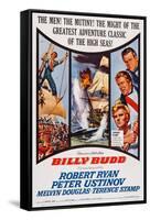 Billy Budd, Robert Ryan, Peter Ustinov, Terence Stamp, 1962-null-Framed Stretched Canvas