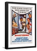 Billy Budd, Robert Ryan, Peter Ustinov, Terence Stamp, 1962-null-Framed Art Print