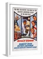 Billy Budd, Robert Ryan, Peter Ustinov, Terence Stamp, 1962-null-Framed Art Print