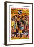 Billy Carroll and Brother, Clowns-null-Framed Art Print