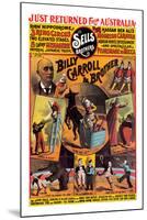 Billy Carroll and Brother, Clowns-null-Mounted Art Print