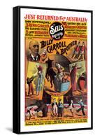 Billy Carroll and Brother, Clowns-null-Framed Stretched Canvas