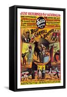 Billy Carroll and Brother, Clowns-null-Framed Stretched Canvas