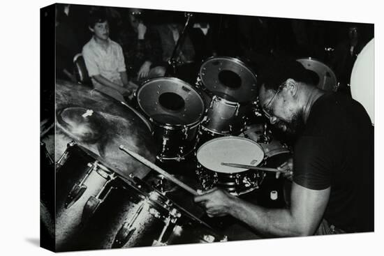 Billy Cobham Conducting a Drum Clinic at the Horseshoe Hotel, London, 1980-Denis Williams-Stretched Canvas