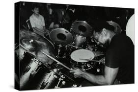 Billy Cobham Conducting a Drum Clinic at the Horseshoe Hotel, London, 1980-Denis Williams-Stretched Canvas