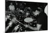 Billy Cobham Conducting a Drum Clinic at the Horseshoe Hotel, London, 1980-Denis Williams-Mounted Photographic Print