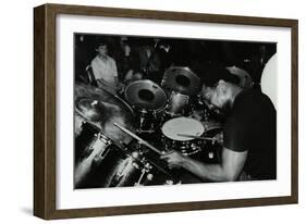 Billy Cobham Conducting a Drum Clinic at the Horseshoe Hotel, London, 1980-Denis Williams-Framed Photographic Print