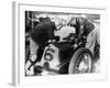 Billy Cotton Senior and Junior with a Riley-null-Framed Photographic Print